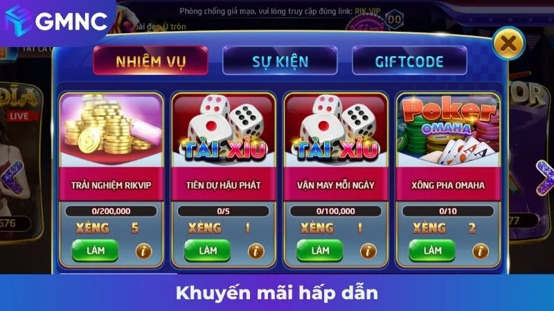 Khuyến mãi hấp dẫn