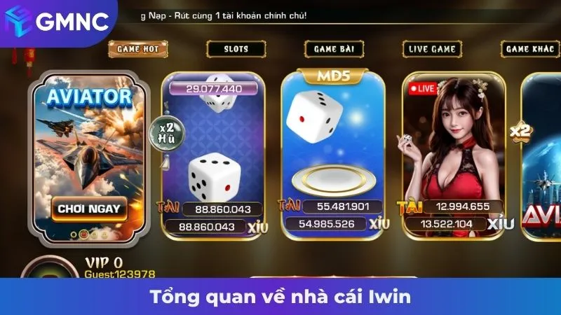 Tổng quan về nhà cái Iwin